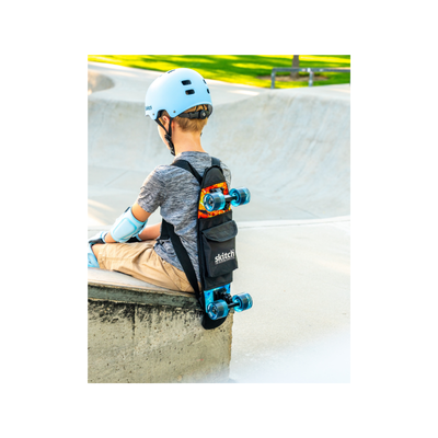 SKITCH® LED+ FIRE & ICE Skateboard For Kids And Beginners Mini Cruiser Board Gift Set (LED ON/OFF)
